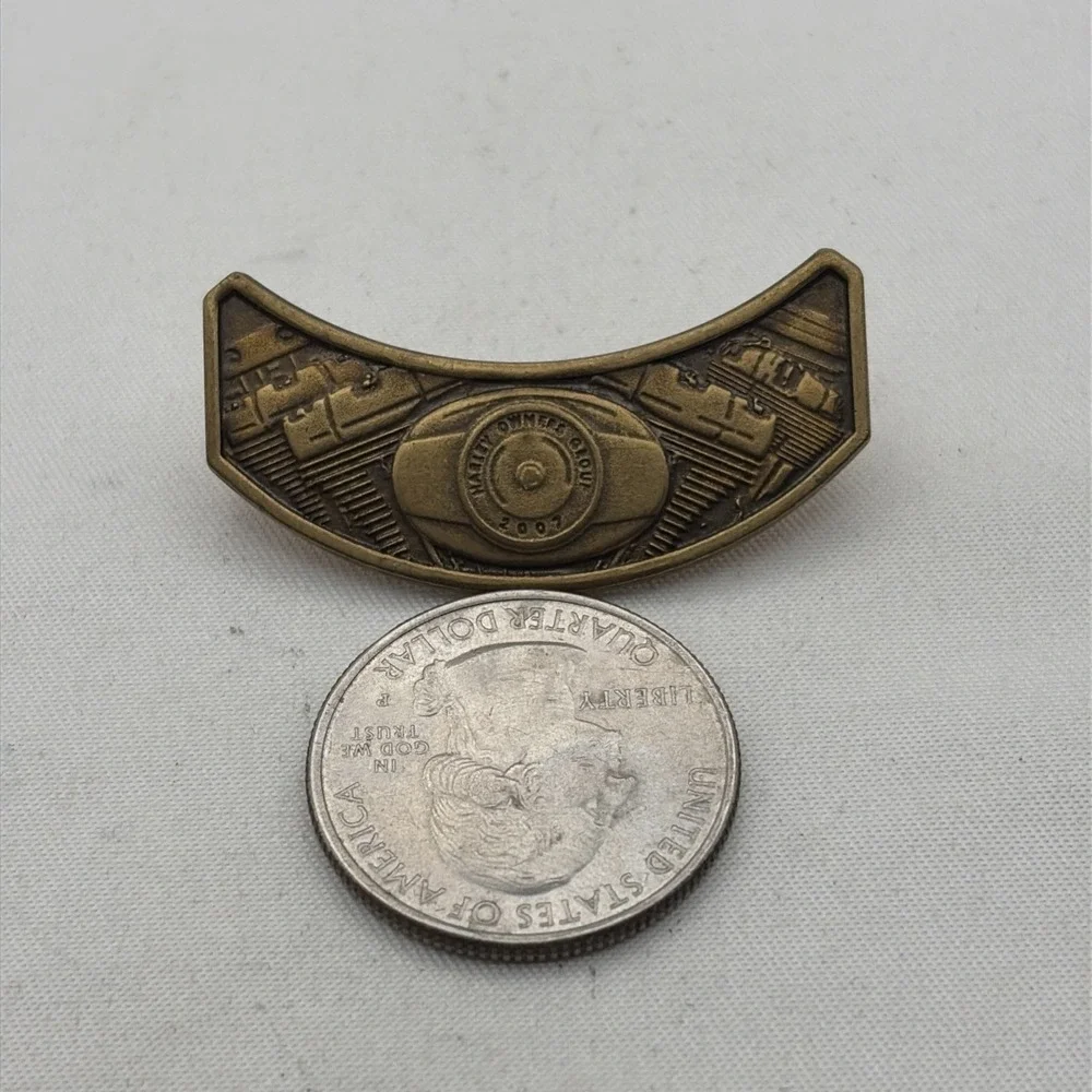 2007 Harley Owners Group Harley Davidson Motorcycles Lapel Hat Pin